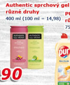 Sprchový gel Authentic toya Aroma