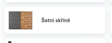 Šatní skříně