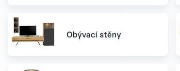 Obývací stěny