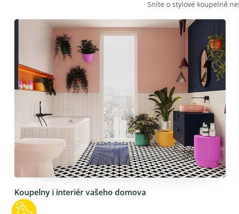 Koupelny a interiér vašeho domova