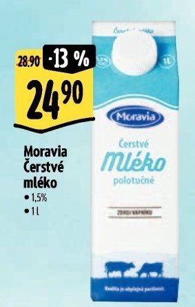 Moravia Čerstvé mléko