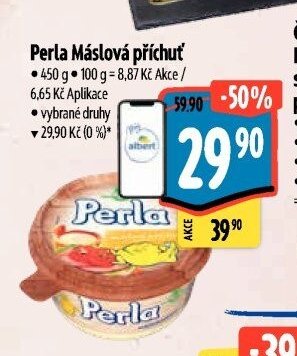 Perla Máslová příchuť