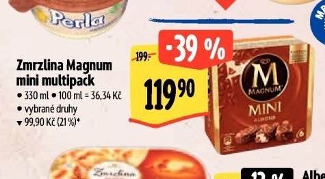Zmrzlina Magnum mini multipack