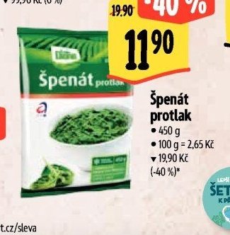 Špenát protlak