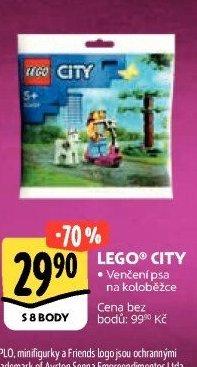 LEGO CITY Venčení psa na koloběžce