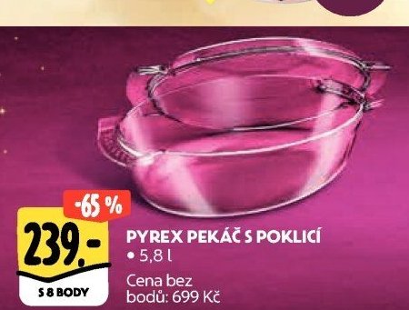 PYREX PEKÁČ S POKLICÍ