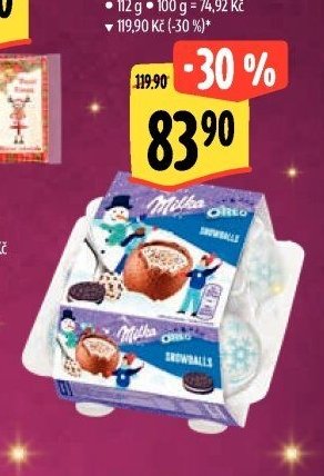 Oreo Sněhové koule