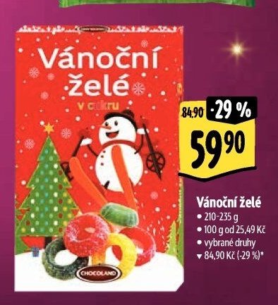 Vánoční želé