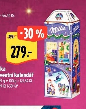 Milka Adventní kalendář