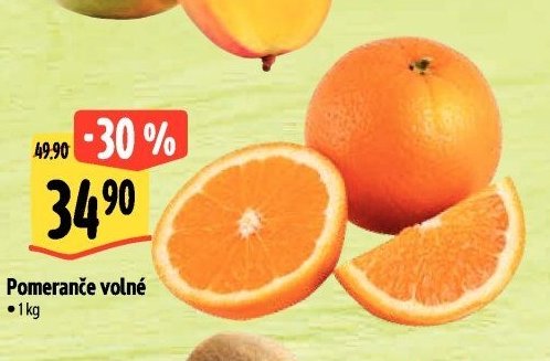Pomeranče volné