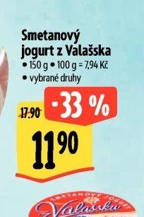 Smetanový jogurt z Valašska