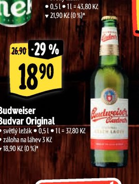 Budweiser Budvar Original