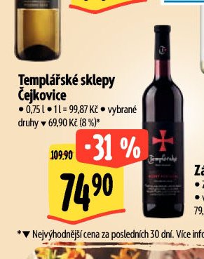 Templářské sklepy Čejkovice