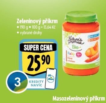 Zeleninový příkrm