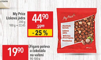 My Price Lísková jádra