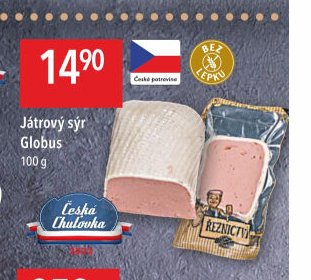 Játrový sýr Globus