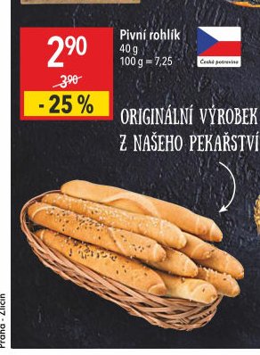 Pivní rohlík