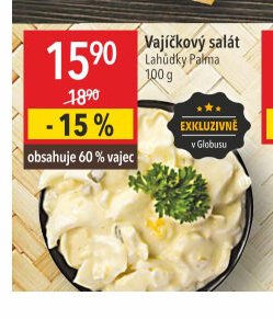 Vajíčkový salát Lahůdky Palma