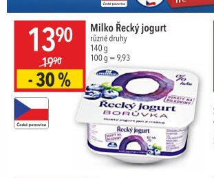 Milko Řecký jogurt