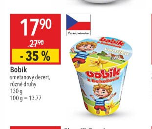Bobík smetanový dezert
