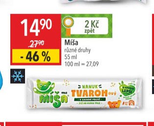 Míša různé druhy 55 ml