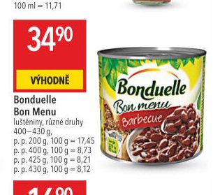 Bonduelle Bon Menu