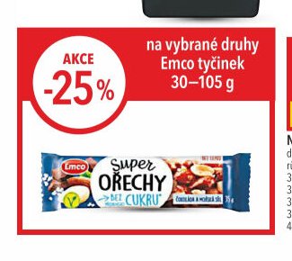 Emco tyčinky