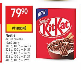 Nestlé dětské cereálie