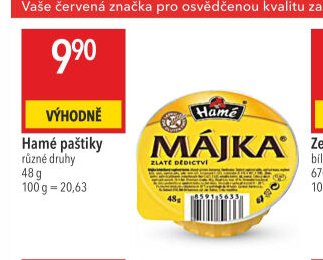 Hamé paštiky