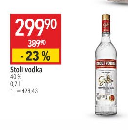 Stoli vodka