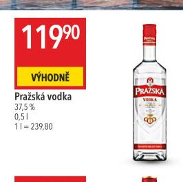 Pražská vodka