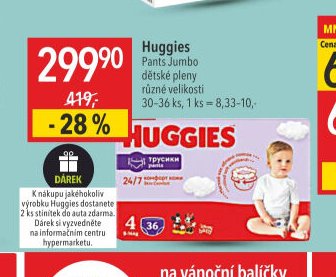 Huggies Pants Jumbo dětské pleny
