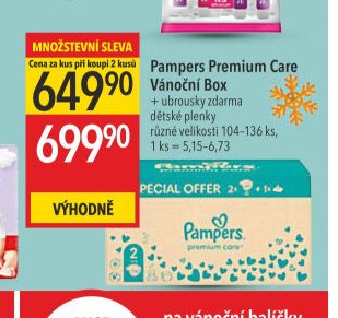 Pampers Premium Care Vánoční Box
