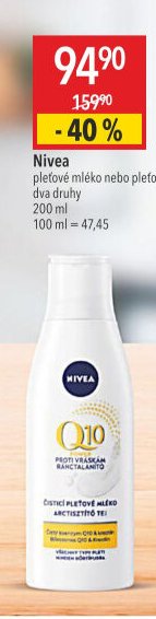 Nivea pleťové mléko nebo pleťová voda