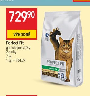 Perfect Fit granule pro kočky