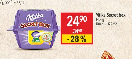 Milka Secret box