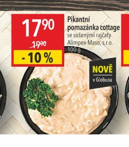 Pikantní pomazánka cottage Alimpex-Maso