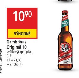 Gambrinus Originál 10