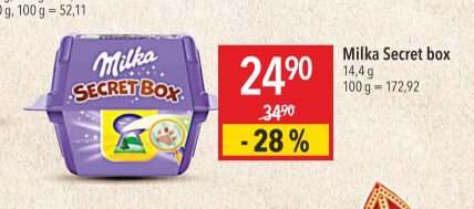 Milka Secret box