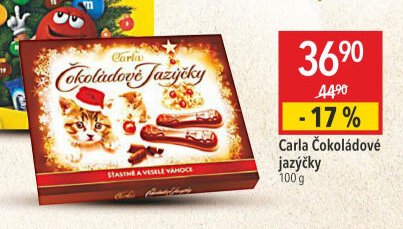Carla Čokoládové jazýčky