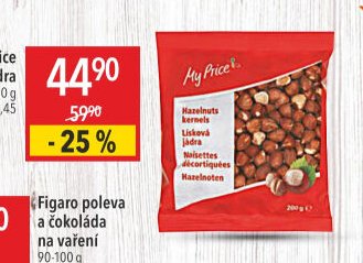 My Price Lísková jádra