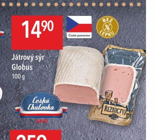 Játrový sýr Globus