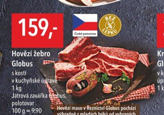 Hovězí žebro Globus