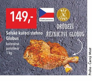 Selské kuřecí stehno Globus