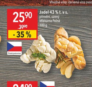 Jadel 43 % t. v s.
