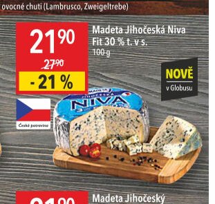 Madeta Jihočeská Niva Fit 30 % t. v s.