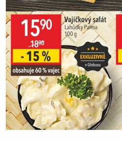 Vajíčkový salát Lahůdky Palma