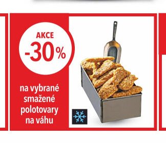 Smažené polotovary na váhu