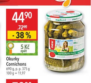 Okurky Cornichons