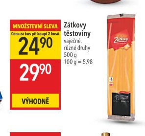 Zátkovy těstoviny